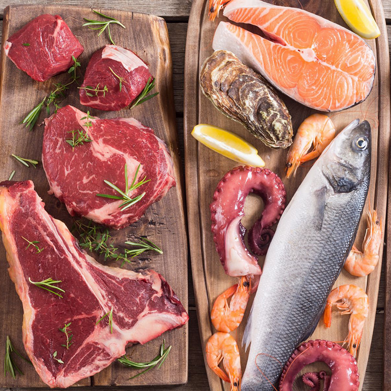 Моечная машина с высокого давления для мяса и морепродуктов