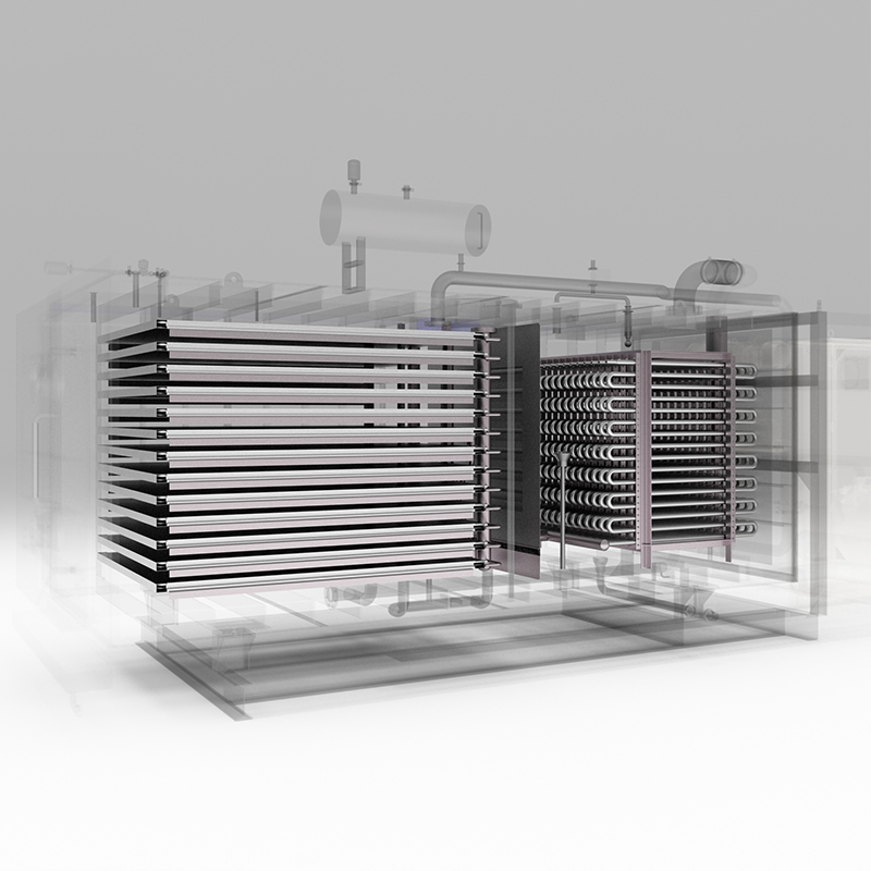 Вакуумная лиофильная сушильная установка для чая