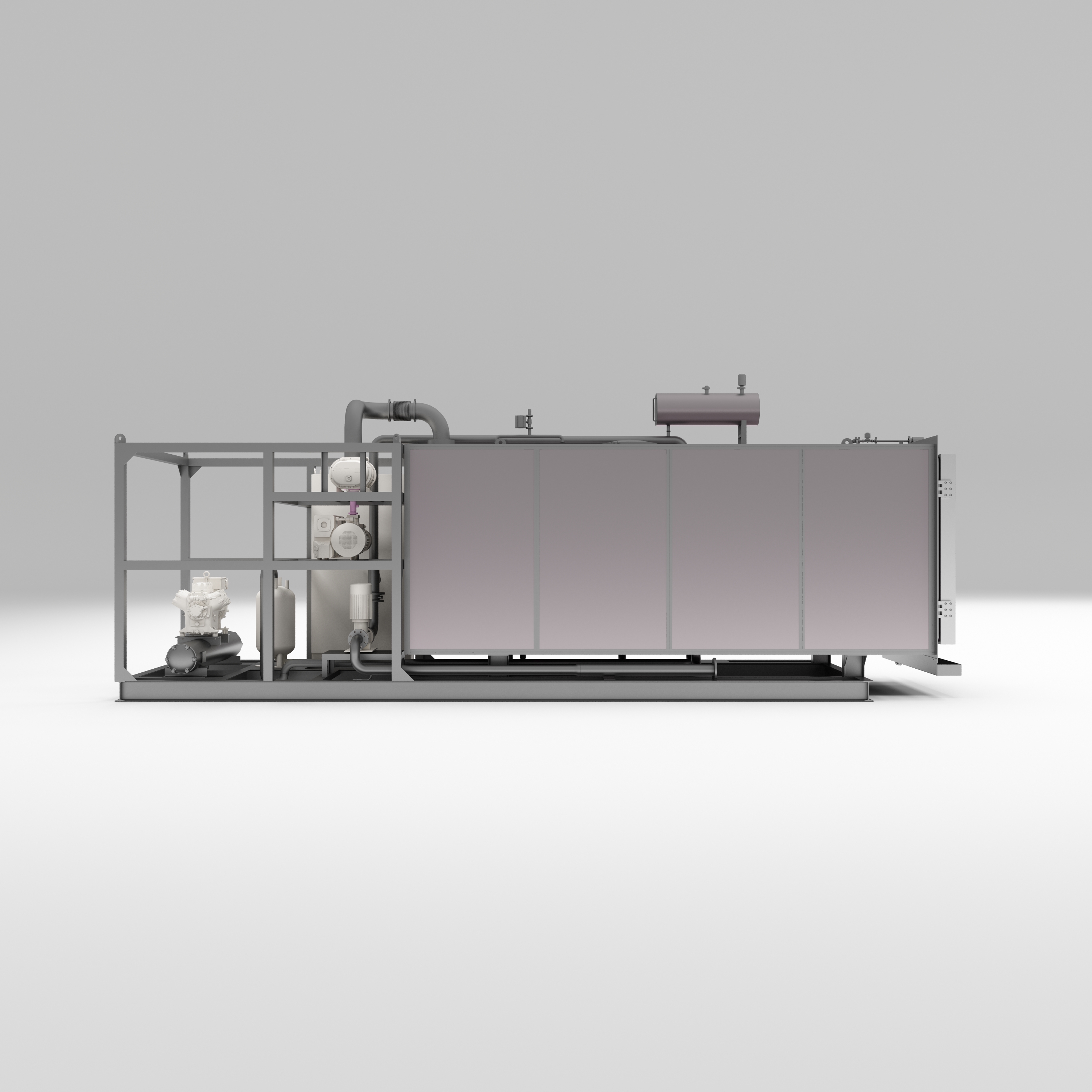 30m² Vacuum Lyophilizer – Factory Freeze Drying Equipment