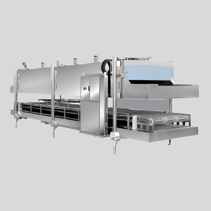 Ленточный морозильный тоннель шоковой заморозки