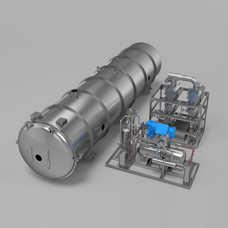 Вакуумная сублимационная сушилка для молочных продуктов